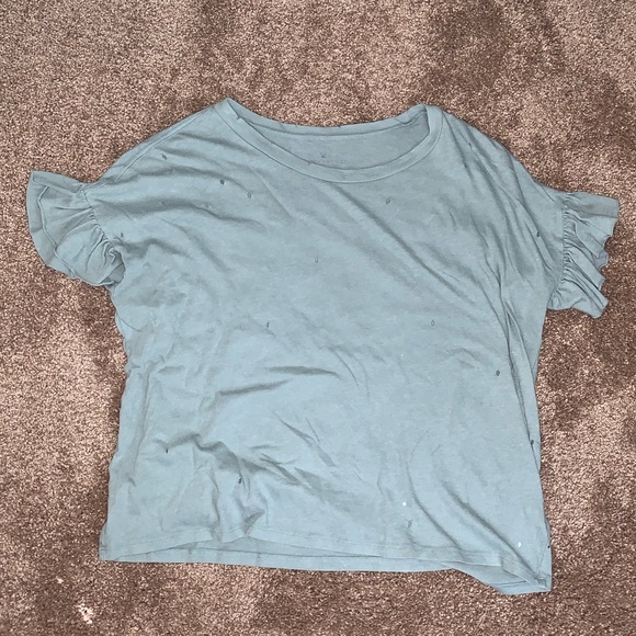 American Eagle Outfitters Tops - American Eagle “distressed” top